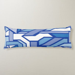 Geometric pattern 2 body pillow