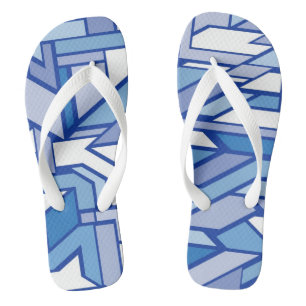 Geometric pattern 2 flip flops