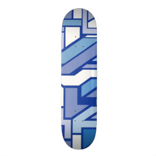 Geometric pattern 2 skateboard