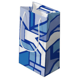 Geometric pattern 2 small gift bag
