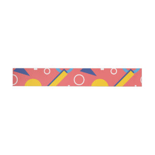 Geometric Pattern 2 Wrap Around Label