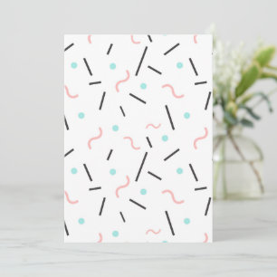 Geometric Pattern 32 Thank You Card