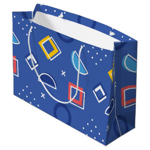 Geometric Pattern 3 Large Gift Bag