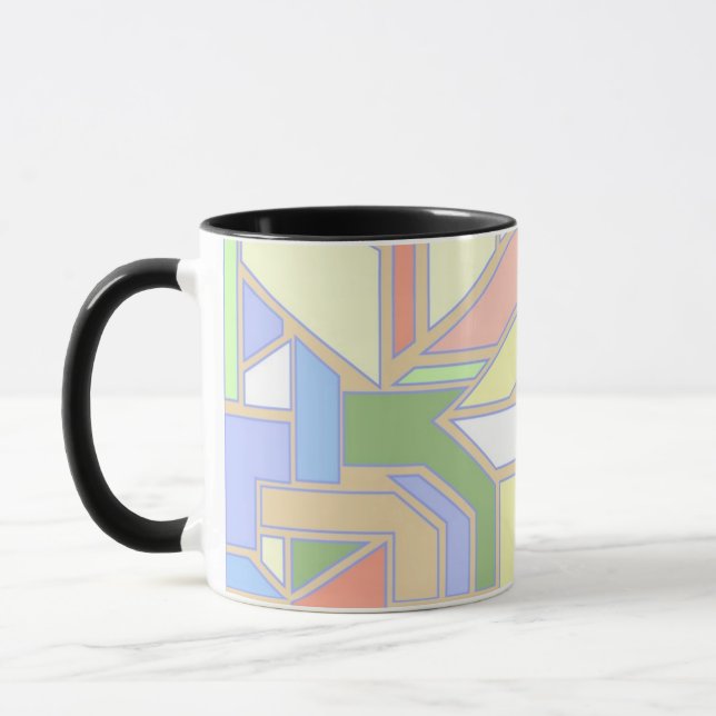 Geometric pattern 3 mug (Left)
