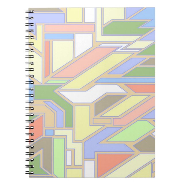 Geometric pattern 3 notebook (Front)