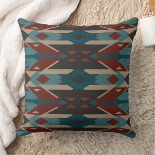 Geometric Pattern 4 Throw Pillow