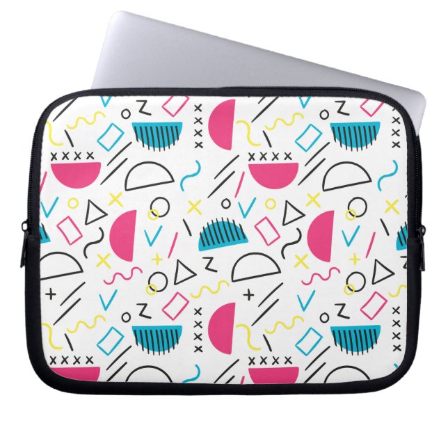 Geometric Pattern 5 Laptop Sleeve (Front)