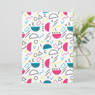 Geometric Pattern 5 Thank You Card