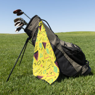Geometric Pattern 6 Golf Towel
