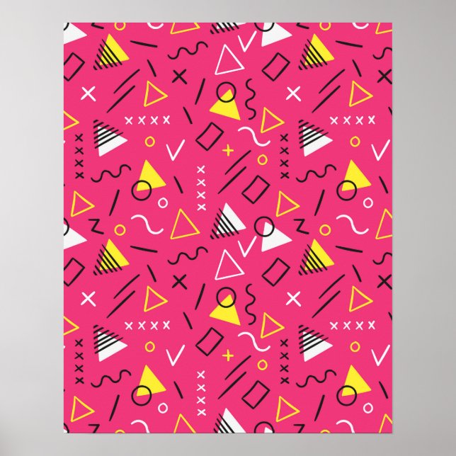 Geometric Pattern 7 Poster (Front)