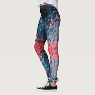 Geometric Pattern - Abstract Art Leggings
