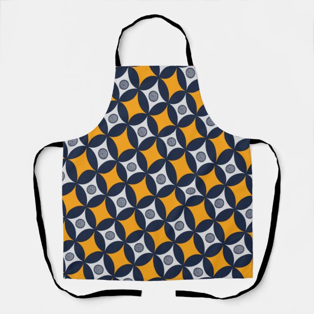 Geometric pattern apron (Front)