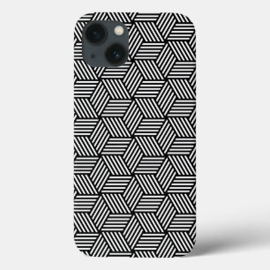 Geometric pattern art design iPhone 13 case
