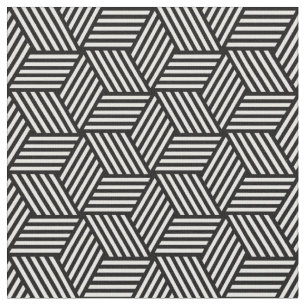 Geometric pattern art design fabric