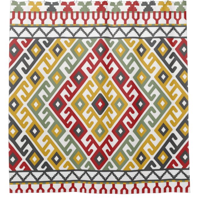 Geometric pattern background in Indian, Turkish st (Front)