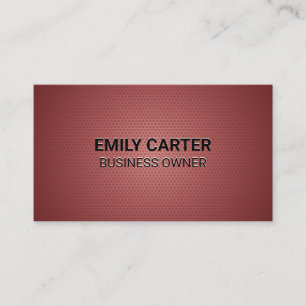 Geometric Pattern Business Card