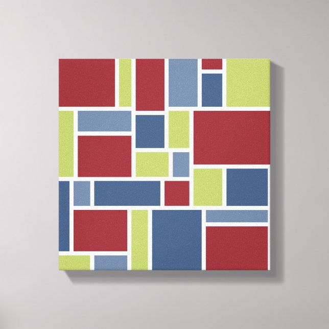 Geometric Pattern canvas print (Front)