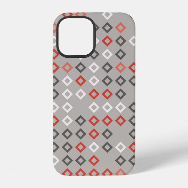 Geometric pattern design abstract, art, background iPhone case (Back)