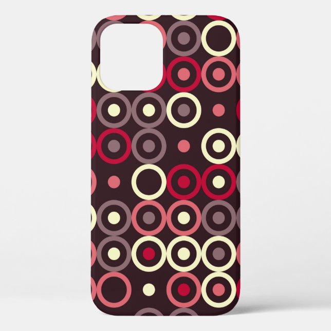 Geometric pattern design abstract, art, graphic de Case-Mate iPhone case (Back)