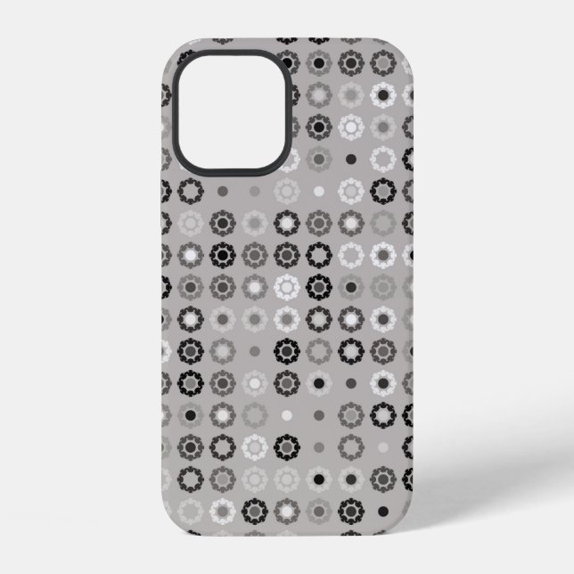 Geometric pattern design abstract, art, graphic de iPhone case (Back)