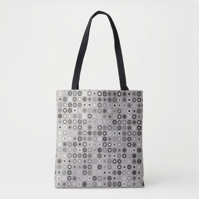 Geometric pattern design abstract, art tote bag (Front)
