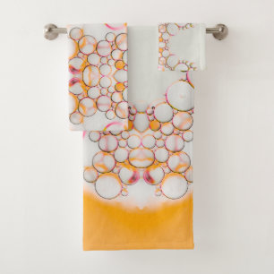 Geometric Pattern Design Bath Towel Set