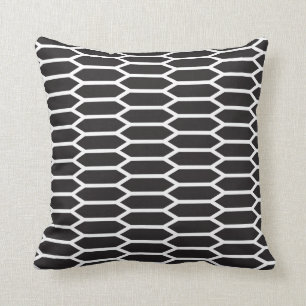 Geometric Pattern DIY Background Colour Throw Pillow