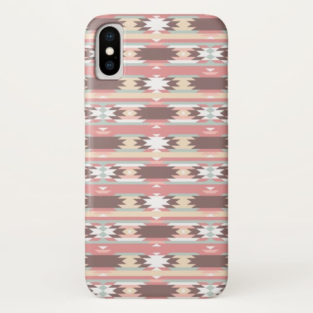 Geometric pattern in aztec style 2 Case-Mate iPhone case (Back)