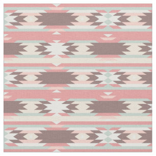 Geometric pattern in aztec style 2 fabric