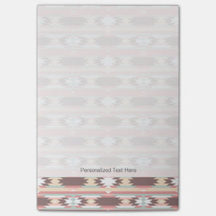 Geometric pattern in aztec style 2 post-it notes