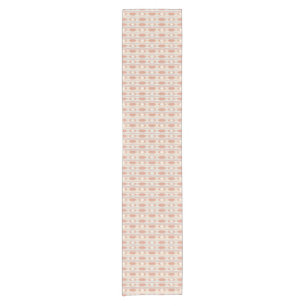Geometric pattern in aztec style 3 short table runner