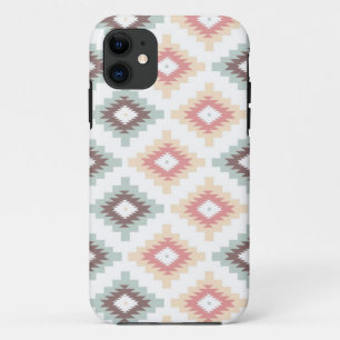 Geometric pattern in aztec style iPhone 11 case