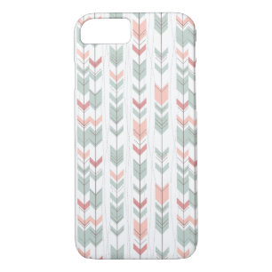 Geometric pattern in retro style iPhone 8/7 case