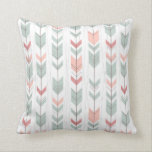 Geometric pattern in retro style throw pillow<br><div class="desc">Seamless geometric pattern in retro style © and ® Bigstock® - All Rights Reserved.</div>