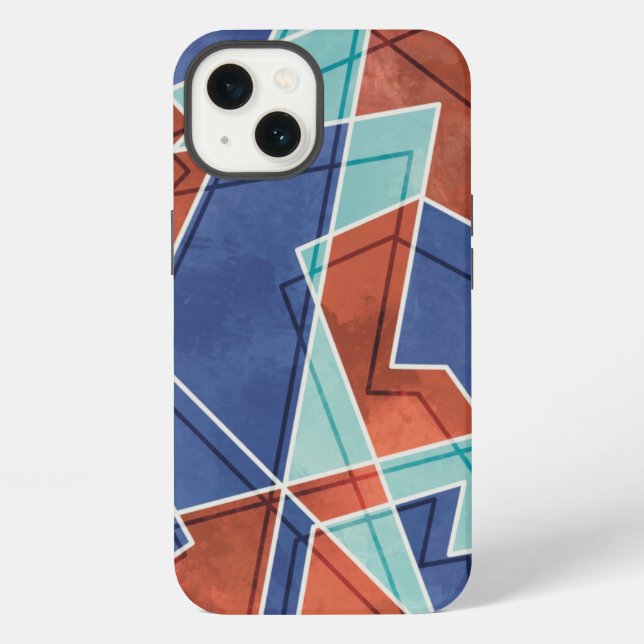 Geometric Pattern iPhone Case (Back)