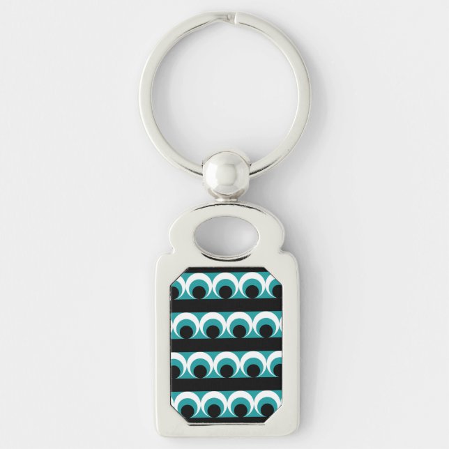 Geometric pattern keychain (Front)
