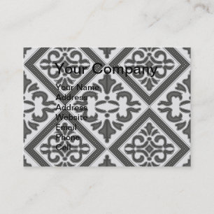 Geometric Pattern Lattice  Business Card