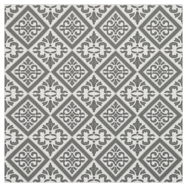 Geometric Pattern Lattice  Fabric (Swatch)