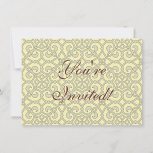 Geometric Pattern Lattice  Invitation