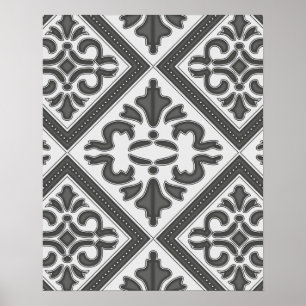 Geometric Pattern Lattice  Poster