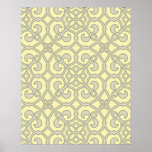Geometric Pattern Lattice  Poster
