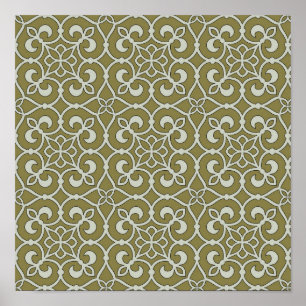 Geometric Pattern Lattice  Poster