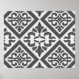 Geometric Pattern Lattice  Poster