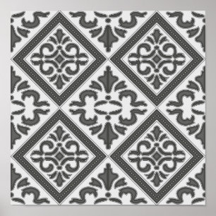 Geometric Pattern Lattice  Poster