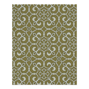 Geometric Pattern Lattice  Poster