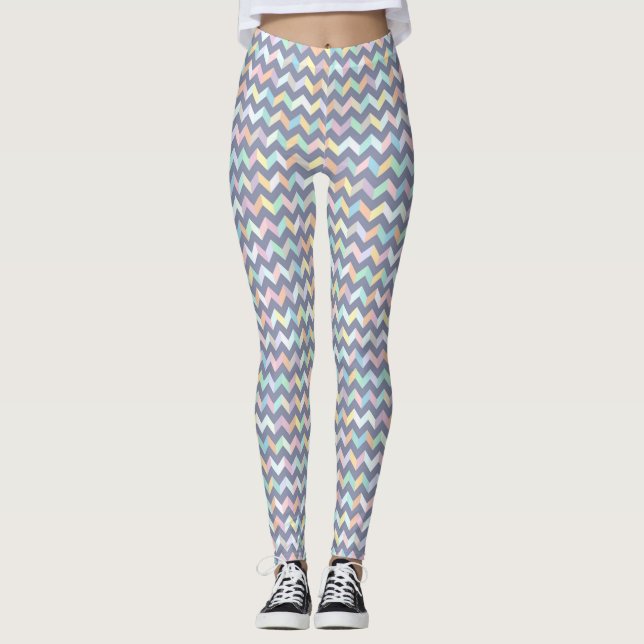Geometric Pattern Leggings (Front)