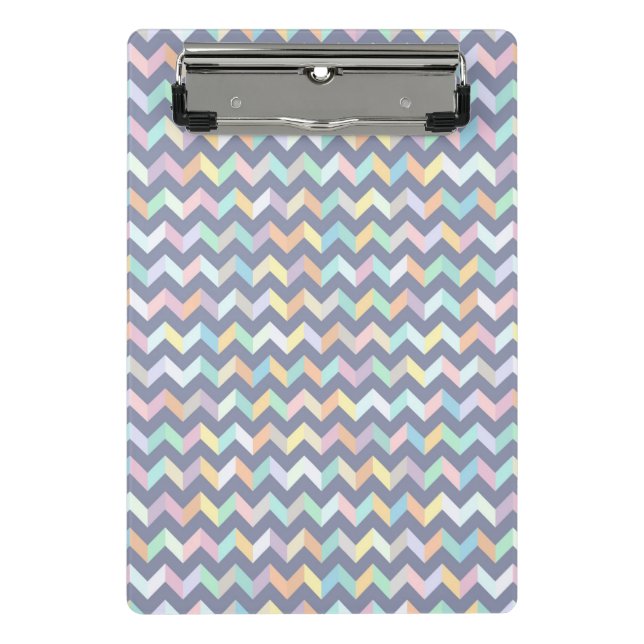 Geometric Pattern Mini Clipboard (Front)