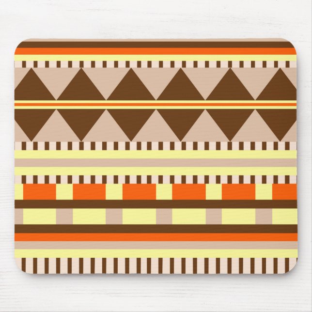 Geometric pattern mouse pad (Front)