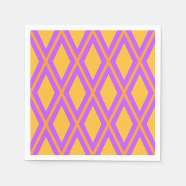 Geometric Pattern Napkin (Front)