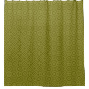 Geometric pattern of two tone olive green retro